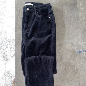 PACSUN black corduroy mom jean